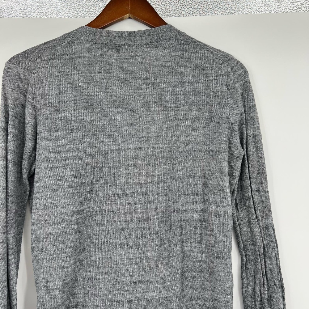 Madewell Inlet Button Front long sleeve Cardigan pockets lightweight sz medium - Picture 4 of 10